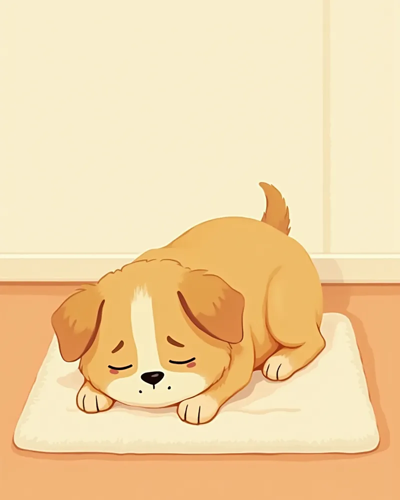 운동 기피·헐떡임 증상을 보이는 강아지