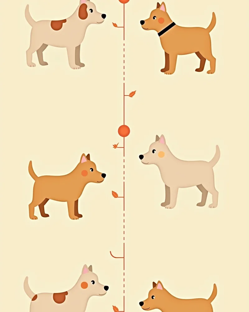 중성화 전후 생리 주기 비교 그래프
