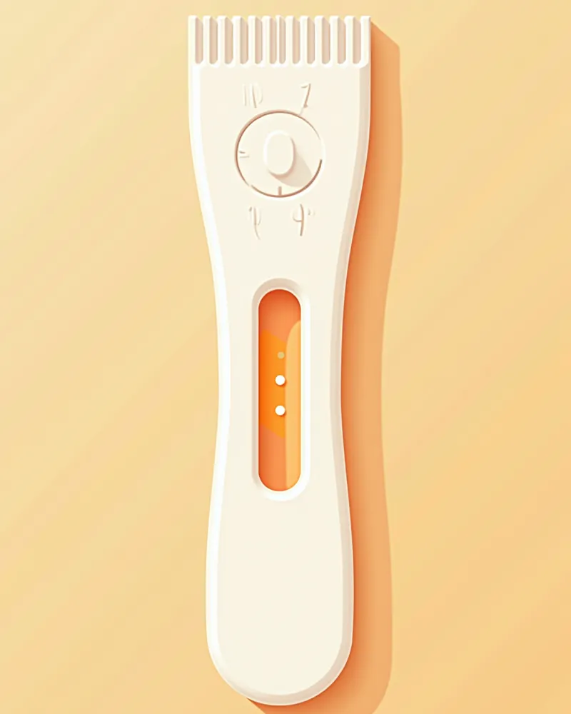 쉬르머 검사 스트립에 12mm 눈물이 스며든 모습