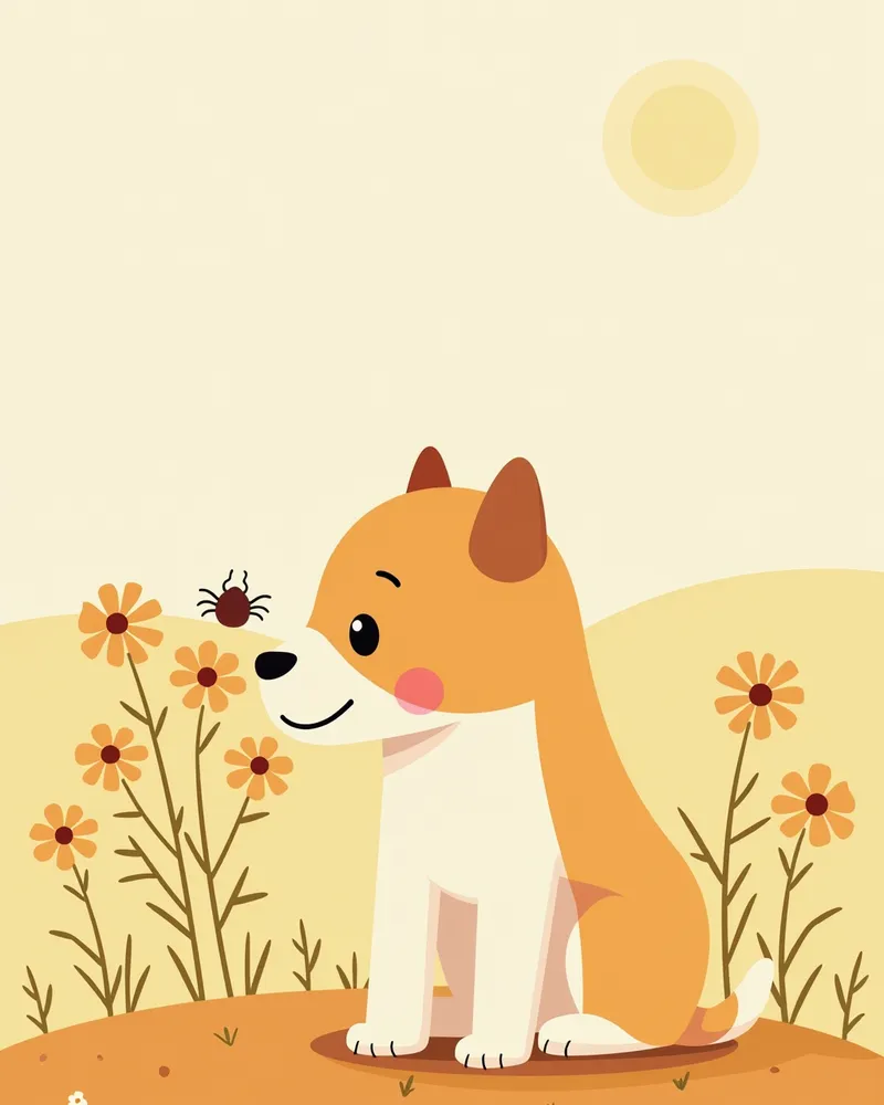 봄철 강아지 기생충 예방 — 벼룩·진드기·심장사상충