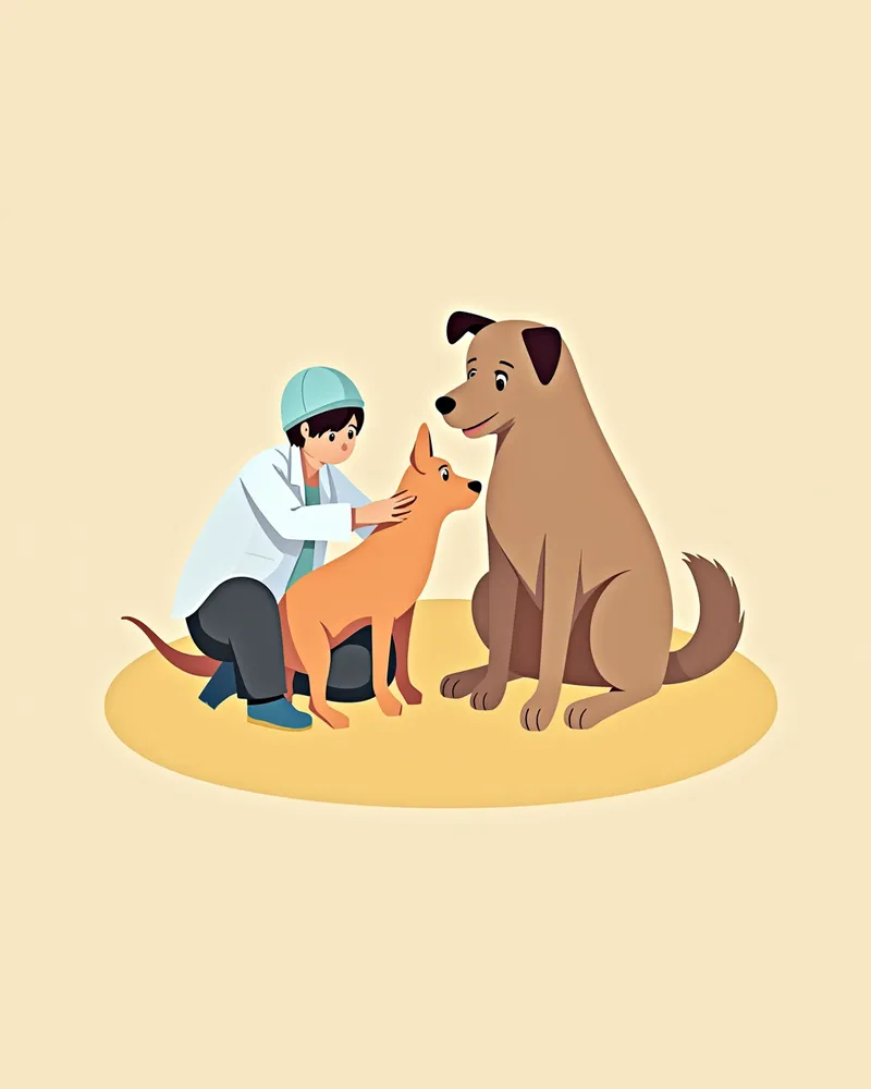 강아지 계절성 탈모 진단을 위한 피부 생검