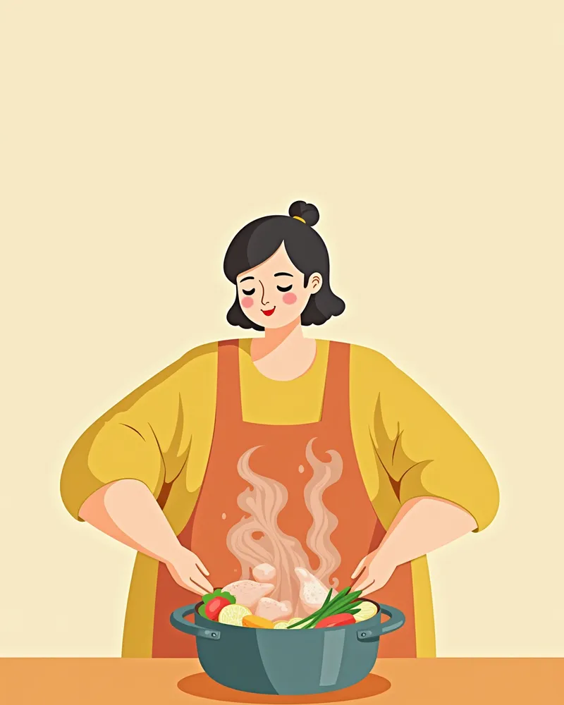 양념 없이 삶는 조리법