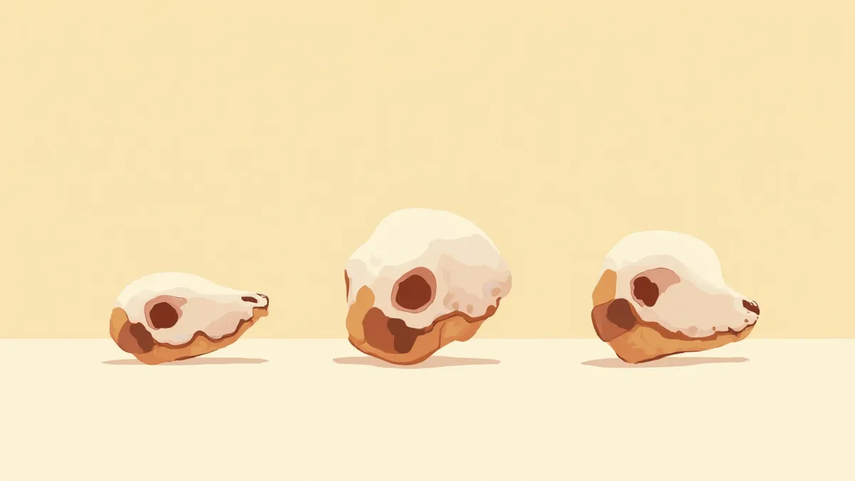 단두·중두·장두 세 가지 강아지 두형 비교