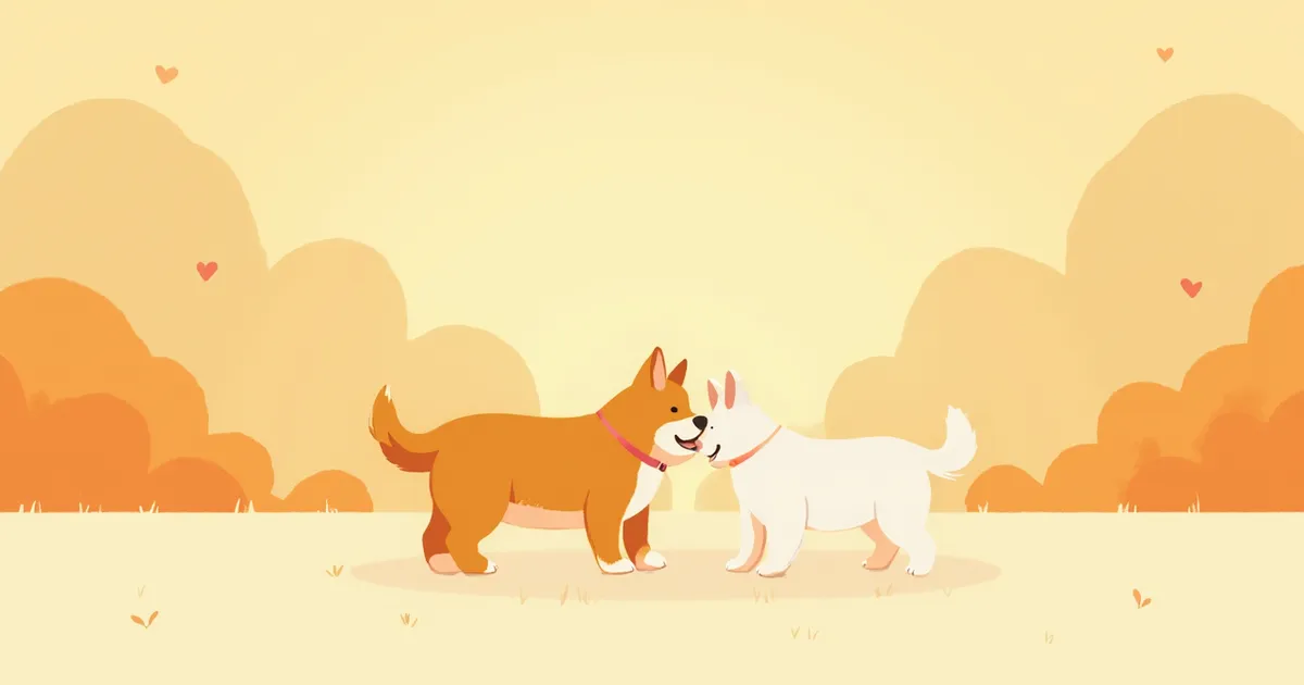 강아지끼리 엉덩이 냄새 맡는 이유