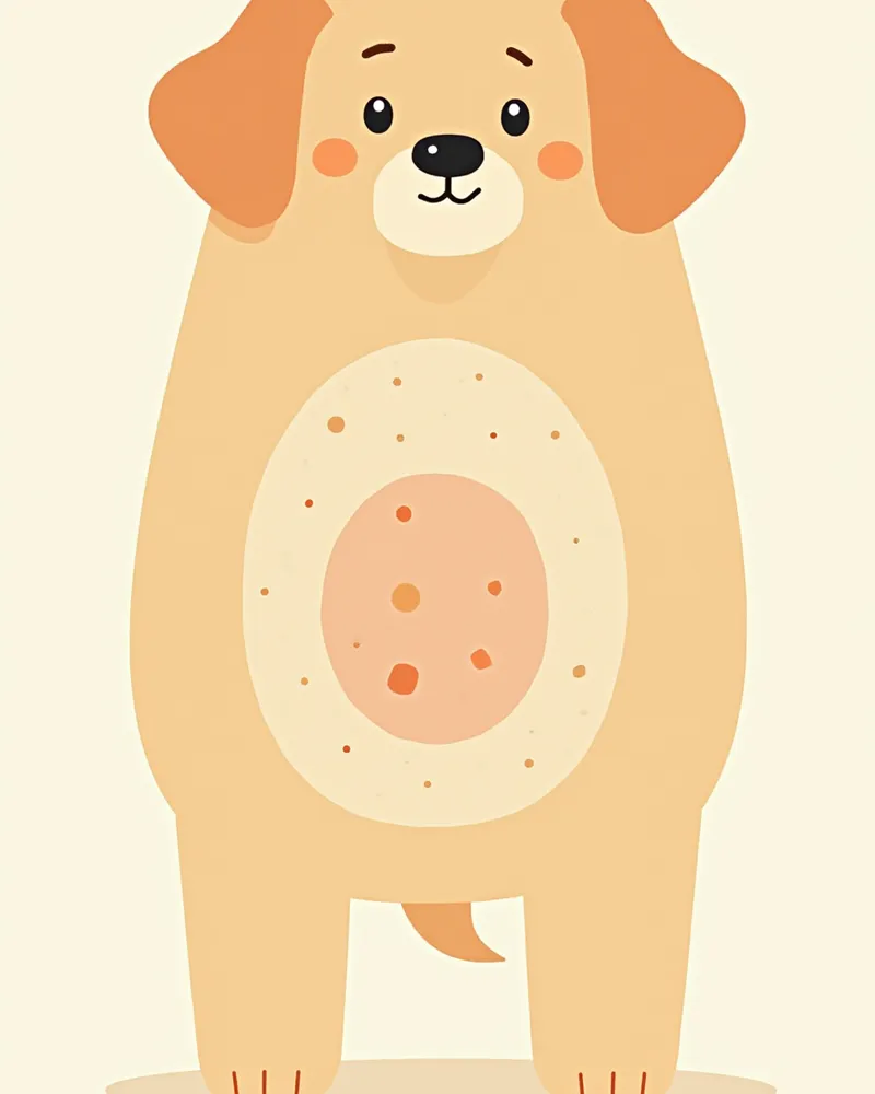 강아지 부위별 부종 발생 위치