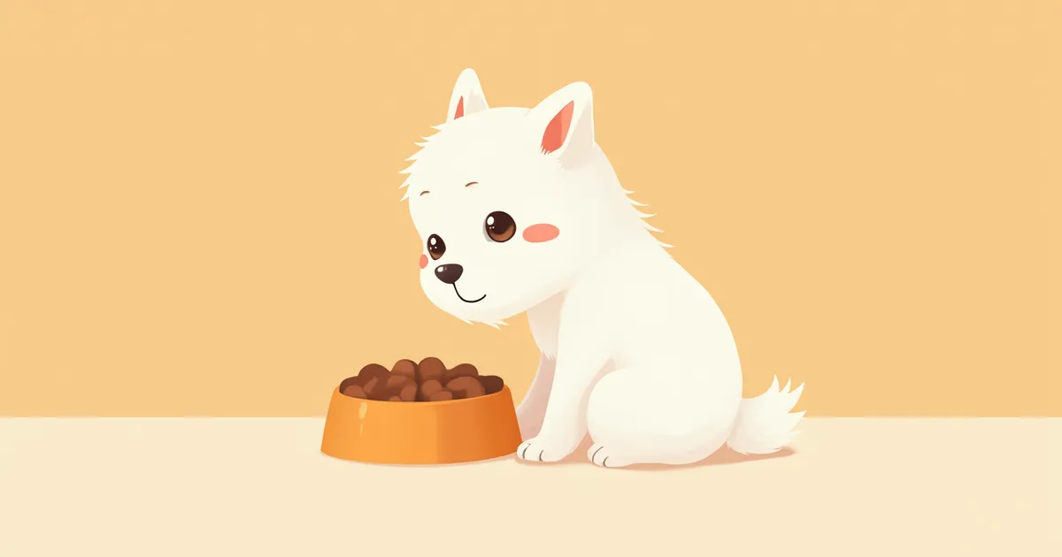 강아지 눈물자국 사료 선택 가이드