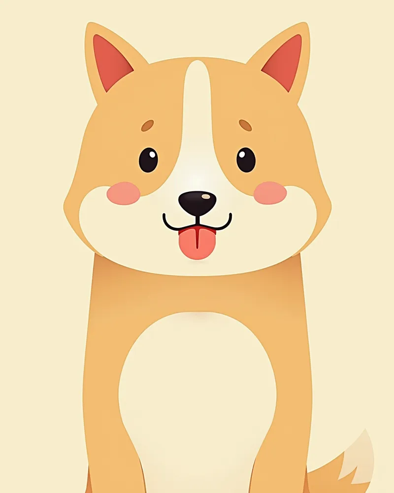 강아지 혀·입술 병변의 주요 원인을 설명하는 일러스트