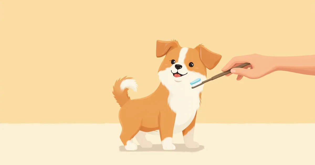 강아지 양치 방법과 익숙하게 하기