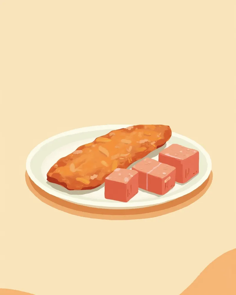 동결건조 닭가슴살과 연어 큐브 트레이닝 간식 비교 이미지