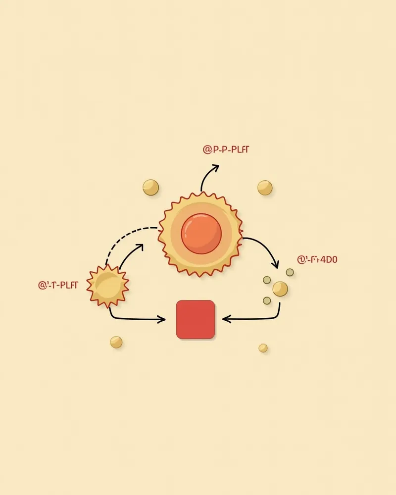 PD-1/PD-L1 경로 차단을 설명하는 다이어그램