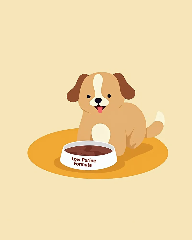강아지가 저요산 식사 중인 모습