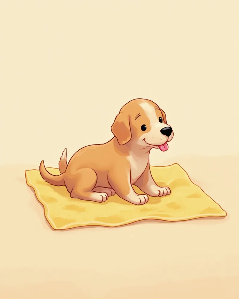 젖은 강아지의 잇몸색과 맥박을 확인하는 수의사의 손