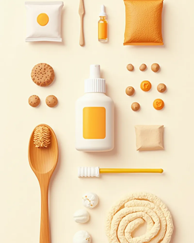 귀약 투여 준비물