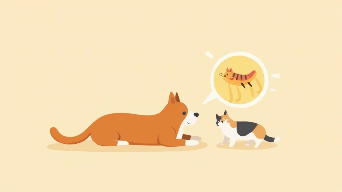 에키노코쿠스 촌충과 반려동물 인수공통 감염 개념 이미지