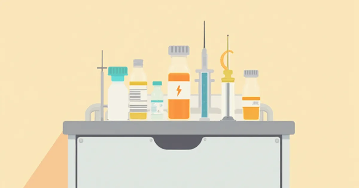 응급 약물(에피네프린·아트로핀) 사용