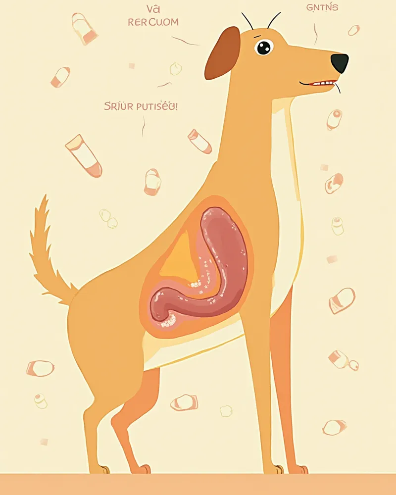 엔로플록사신이 작용하는 신체 부위를 보여주는 의학 일러스트