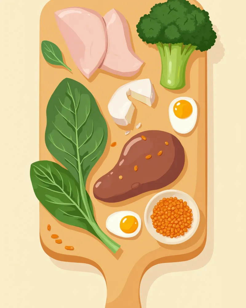 엽산이 풍부한 식재료 모음