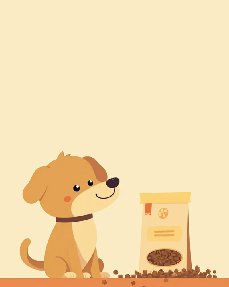 프리미엄 사료 급여 장면