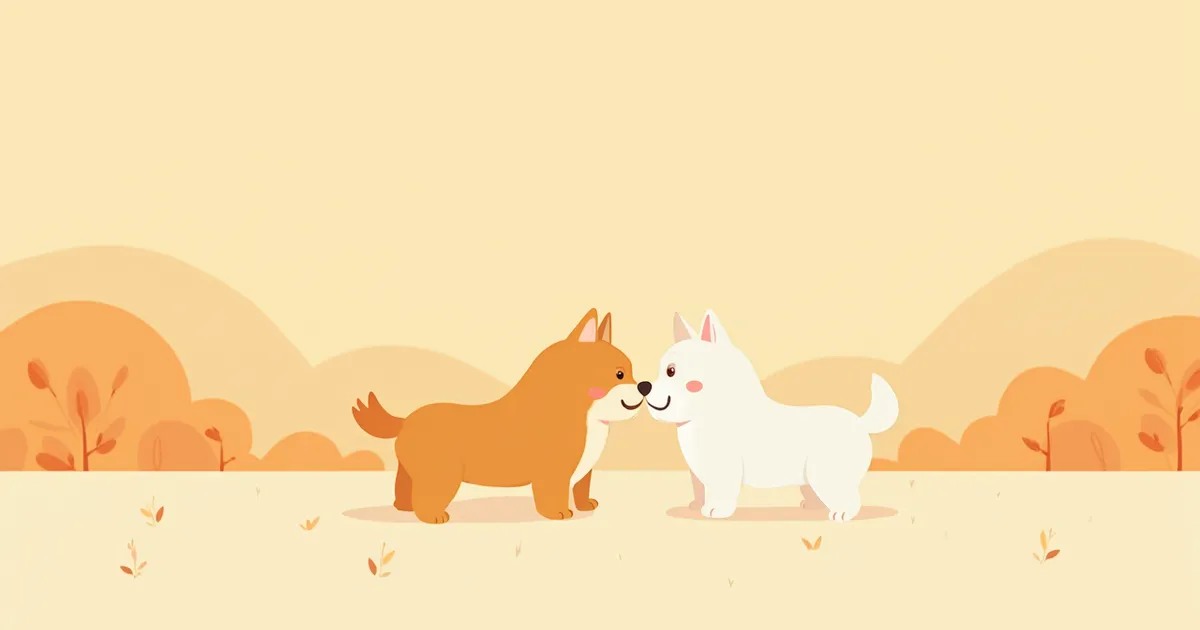 강아지 인사 매너 (사람·반려견)