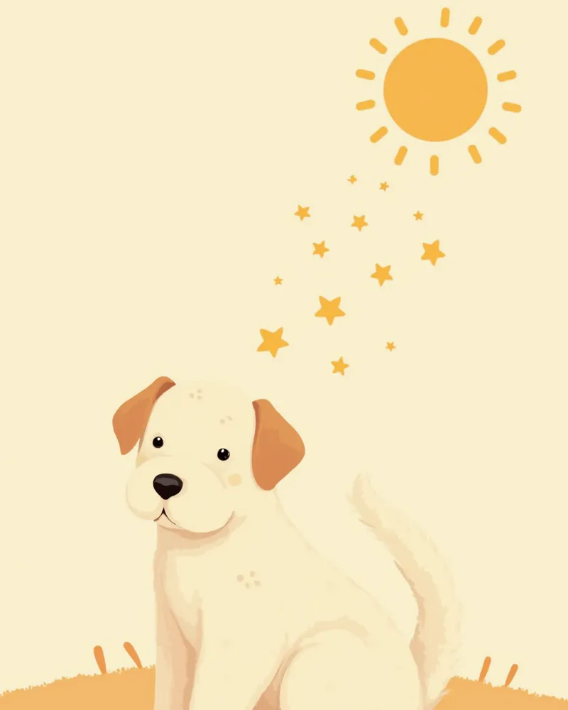 시간이 지나며 서서히 활기를 되찾는 강아지의 모습