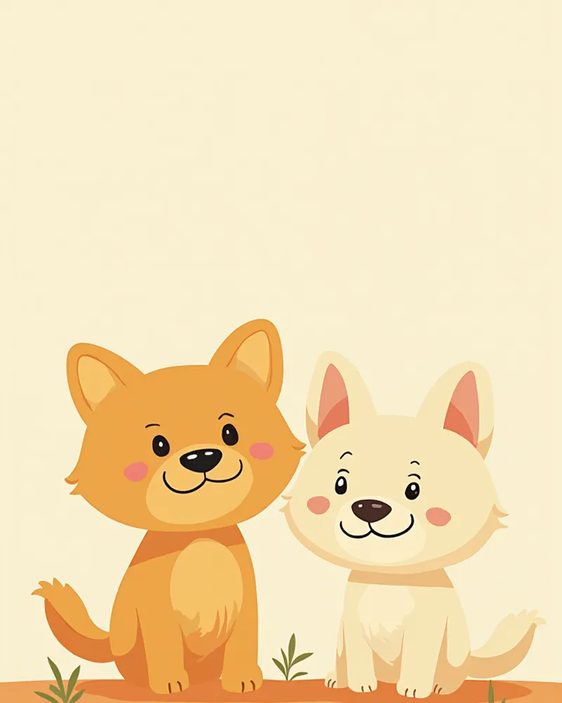 소로이츠퀸틀리와 차이니즈 크레스티드가 정원에 함께 서 있는 모습