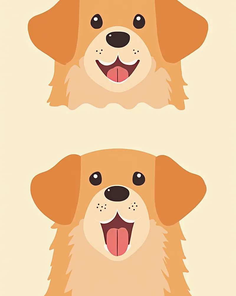 건강한 잇몸과 치주 질환이 진행된 잇몸의 비교 이미지