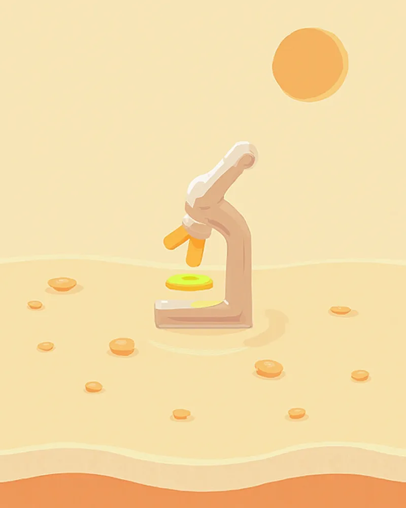 형광 현미경으로 관찰한 자가항체 침착 이미지