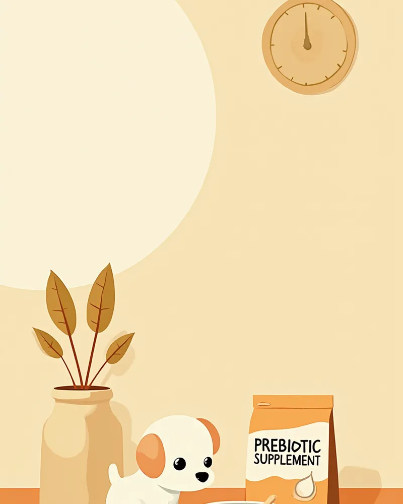 프리바이오틱 급여 시 충분한 수분 섭취가 필요한 반려견