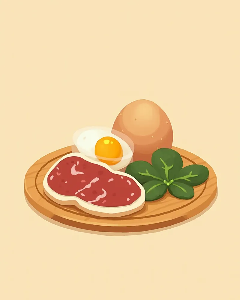 반려동물을 위한 철분이 풍부한 식재료