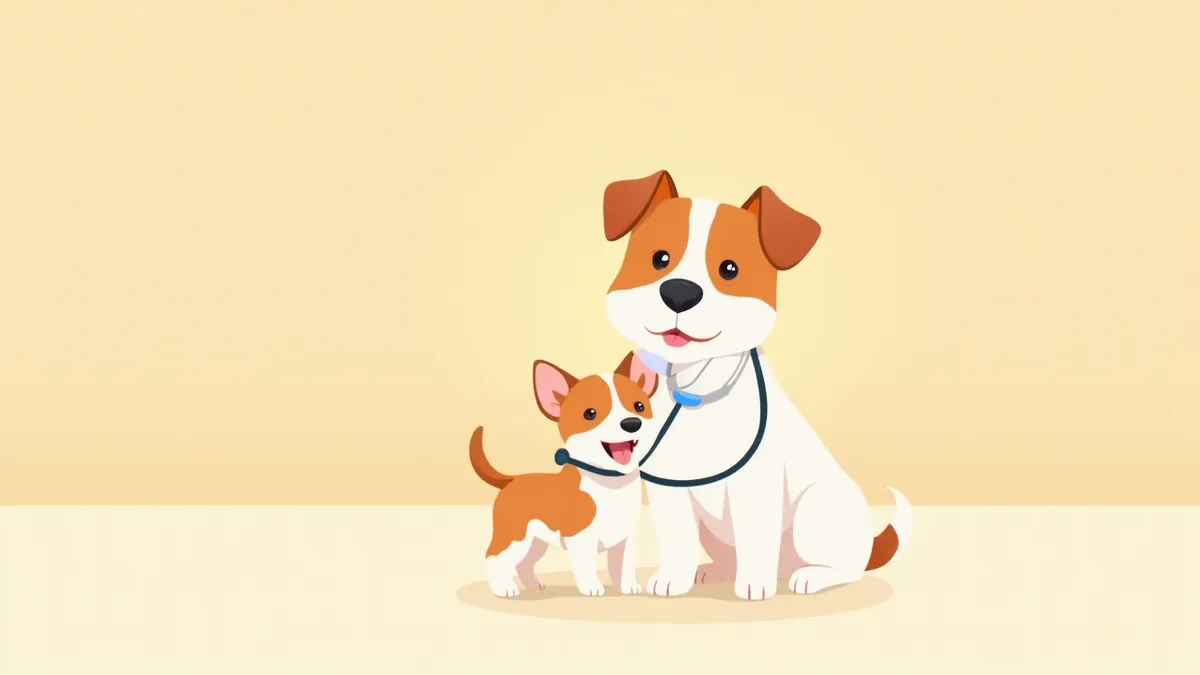 동물병원에서 검진을 기다리는 잭러셀테리어