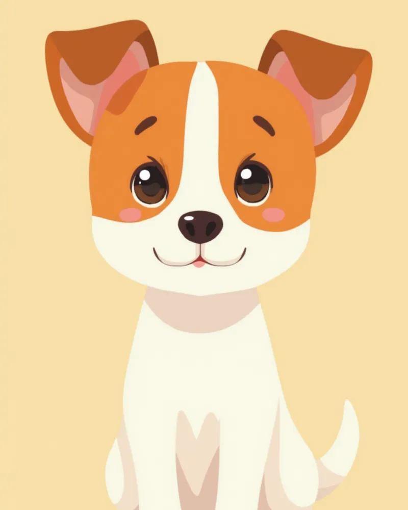 맑고 건강한 눈을 가진 잭러셀 테리어 얼굴 클로즈업