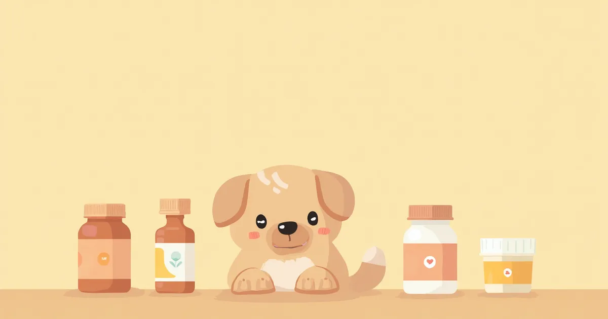 강아지 관절 영양제 성분별 비교