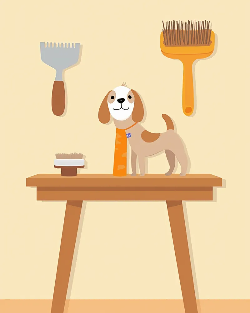 래브라도용 브러시 3종 - 슬리커, 언더코트 레이크, 디셰딩 도구