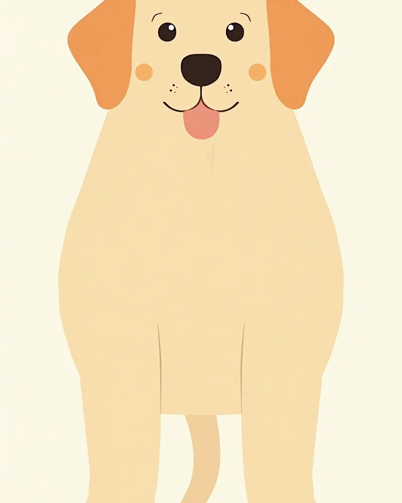 래브라도 체형 자가 진단 방법