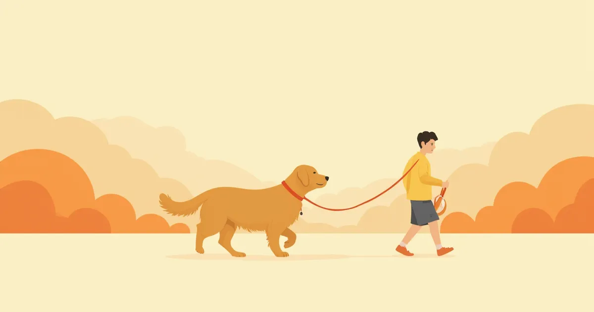 느슨한 리드줄 산책 훈련, 어떻게 시작해야 하나요?