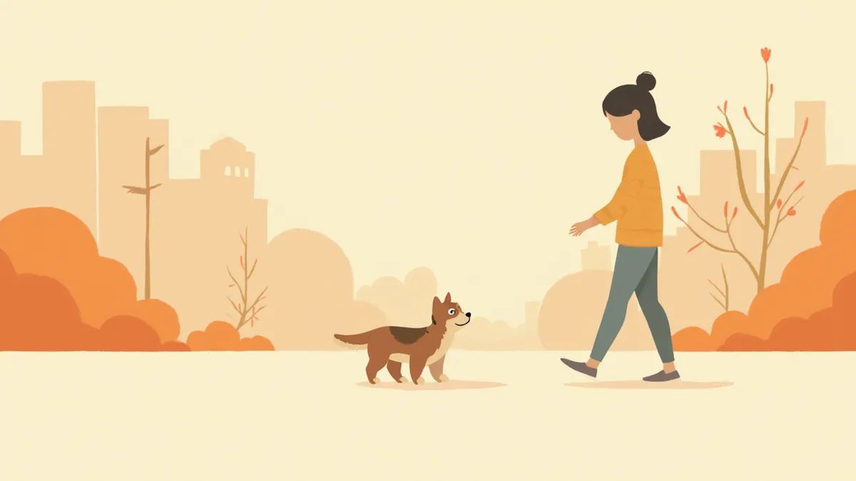 동네 길에서 분실견을 발견한 사람