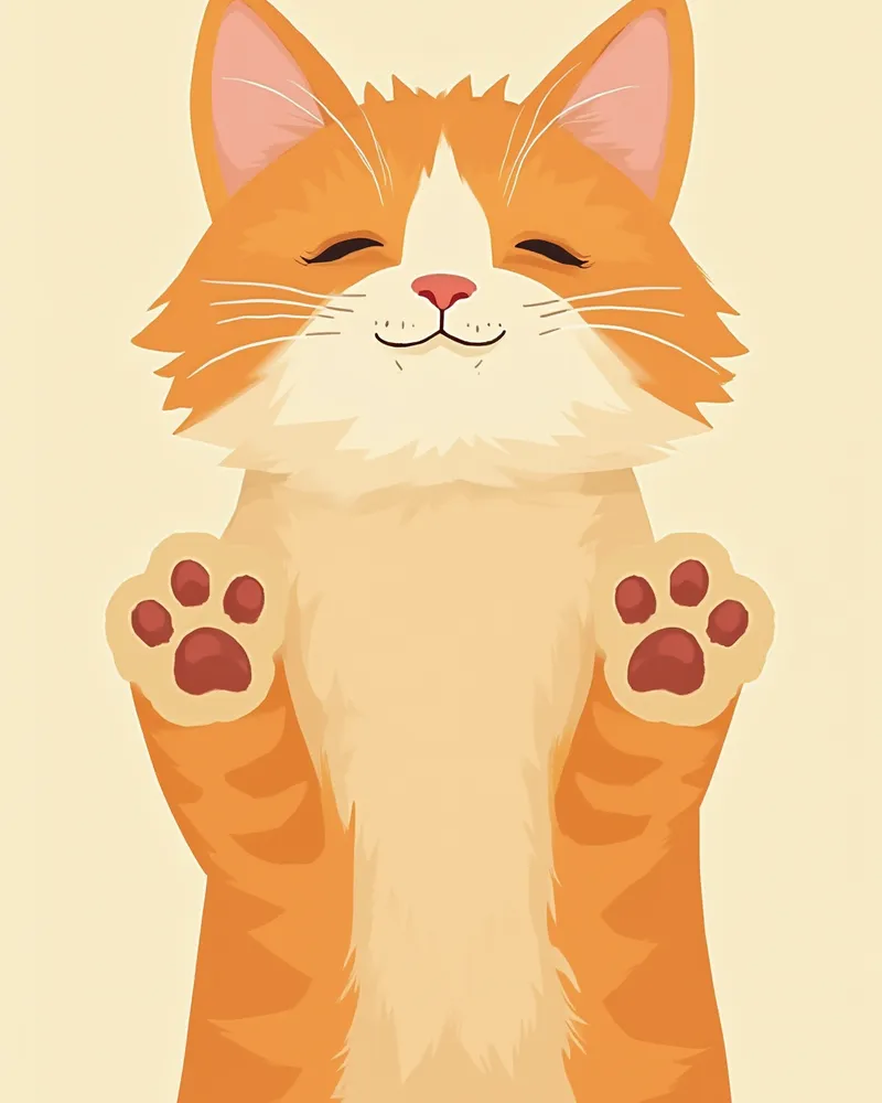 발가락이 여러 개 있는 메인쿤의 다지증 발