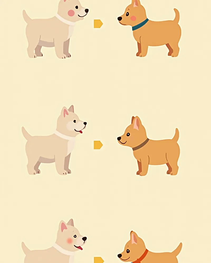 슬개골 탈구 1~4기 비교