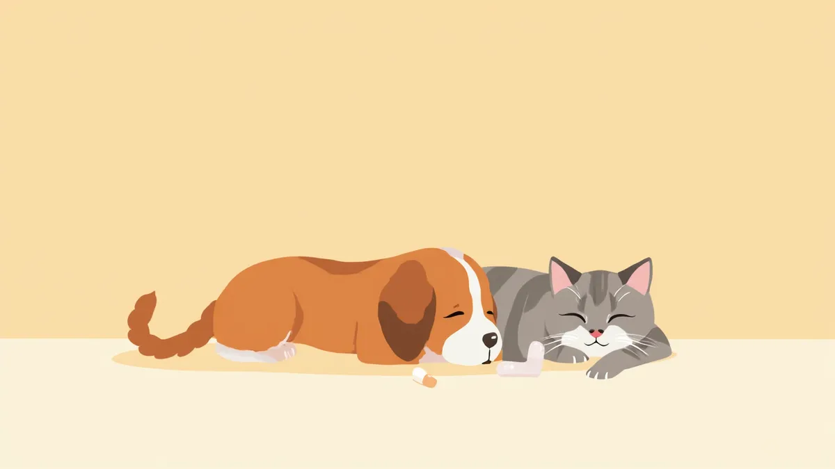 메트로니다졸 정제와 강아지·고양이