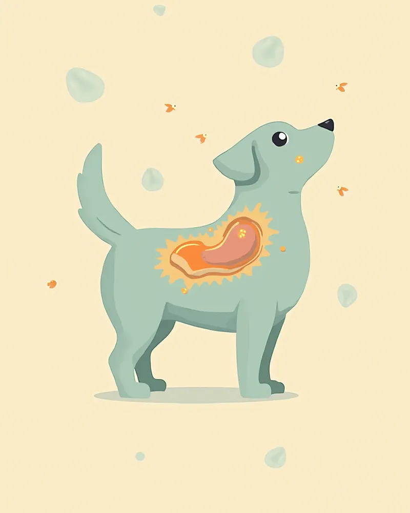 메트로니다졸이 몸 안에서 흡수·대사되는 경로 일러스트