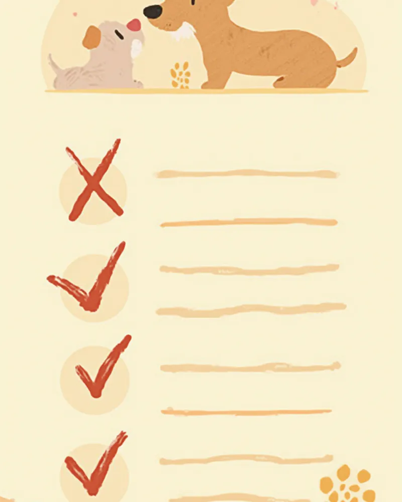 강아지 마운트 행동의 원인별 신호 체크리스트