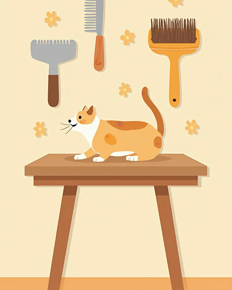 노르웨이숲 그루밍에 필요한 4가지 기본 도구