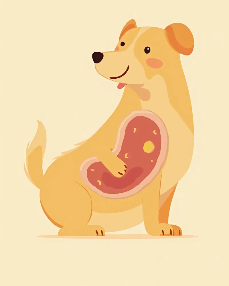 오메프라졸이 위벽에 작용하는 원리 일러스트