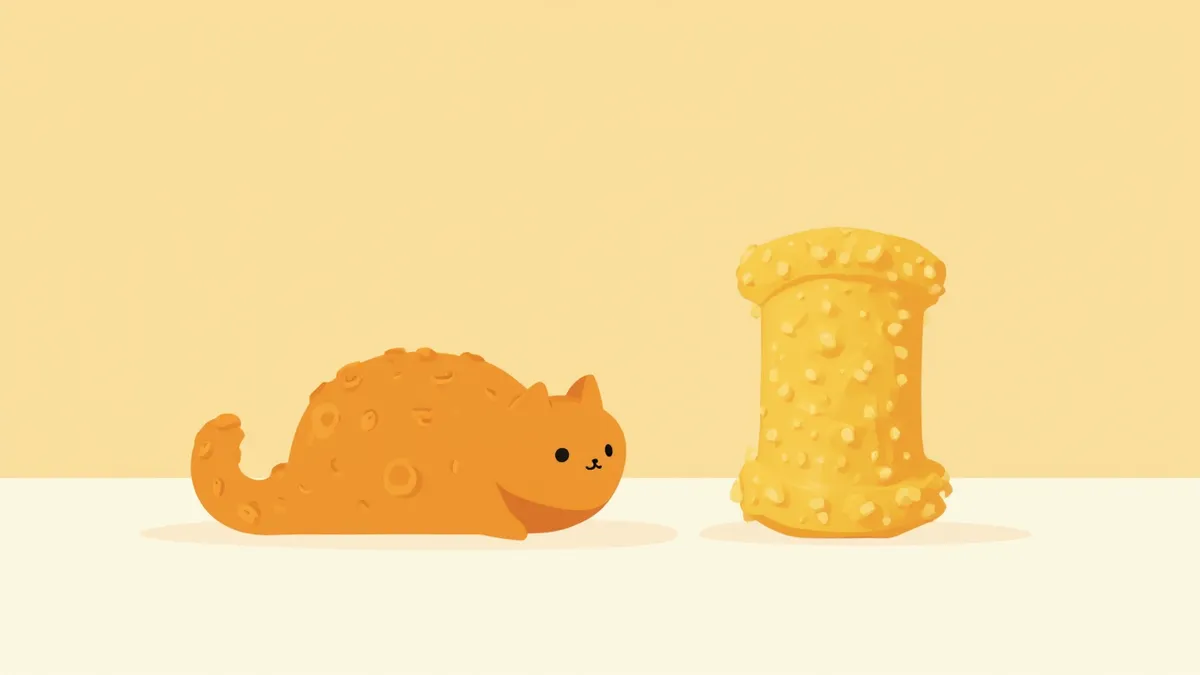 오븐베이크 사료와 일반 익스트루전 사료 비교