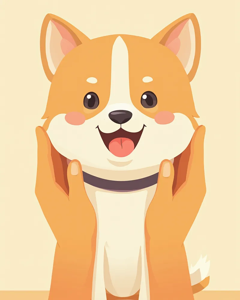 소형견의 건강한 치아 상태