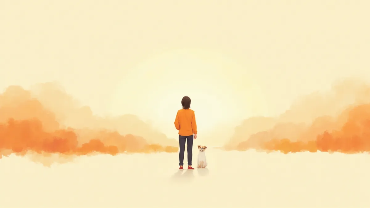 반려동물 입양 경로를 고민하는 보호자의 모습