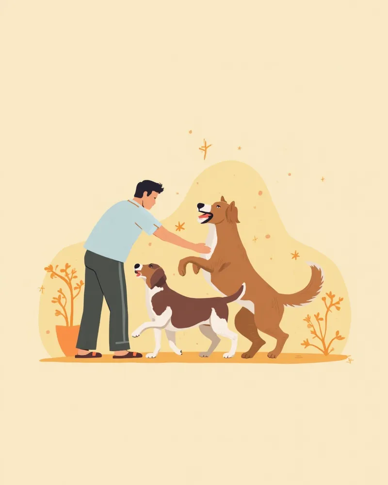 과열된 놀이를 중재하는 보호자