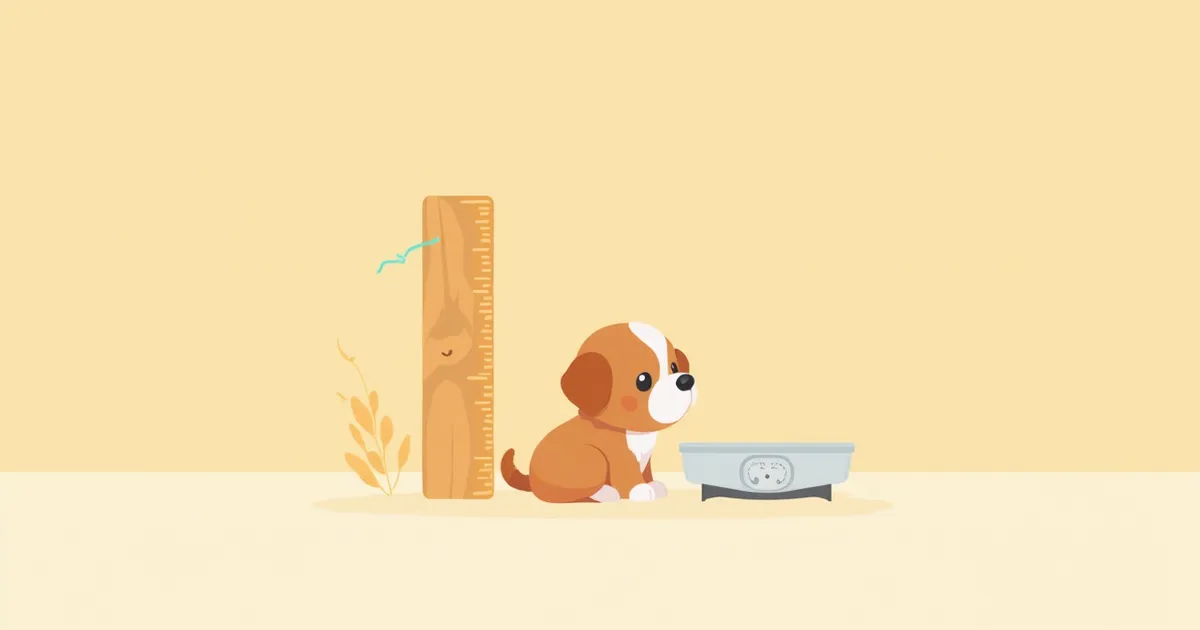 퍼피 월령별 키·체중 발달표 완전 가이드