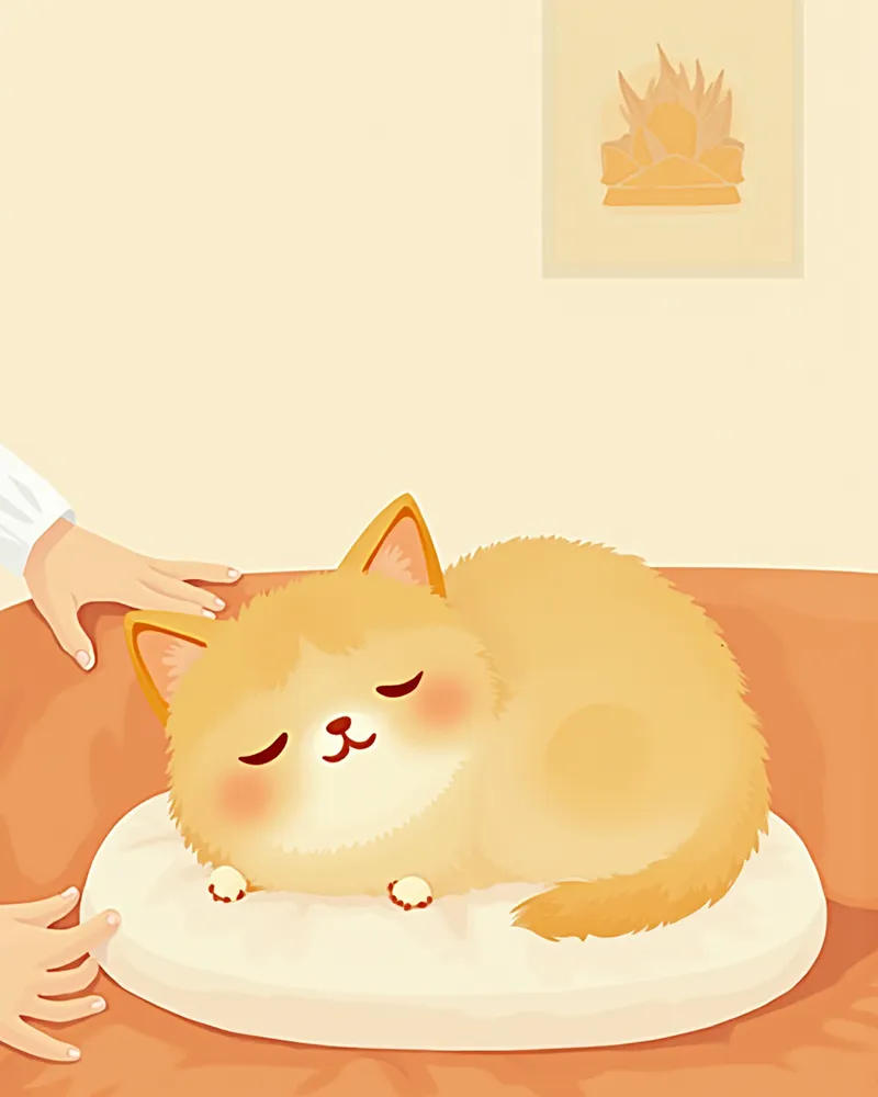 편안하게 잠든 렉돌