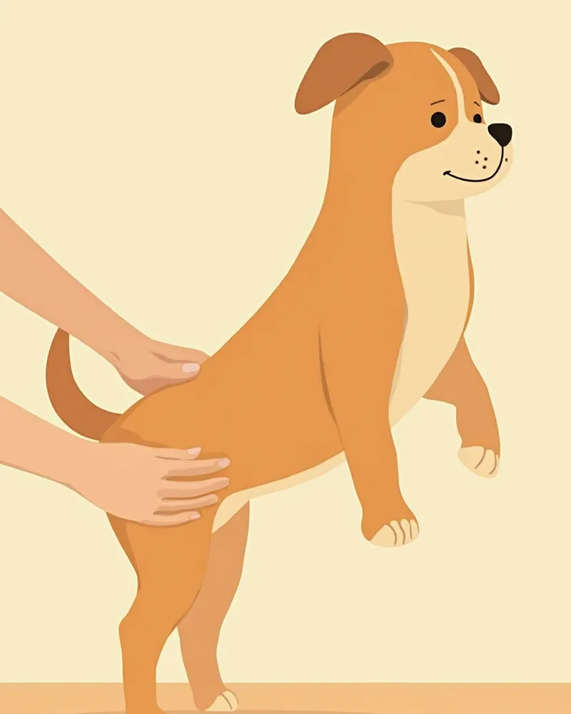 관절 위아래를 받쳐 천천히 굽혔다 펴주는 ROM 운동 자세